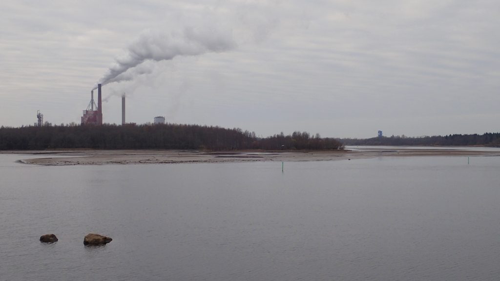Ja tältä näyttää Nuottasaaren suunnalla.